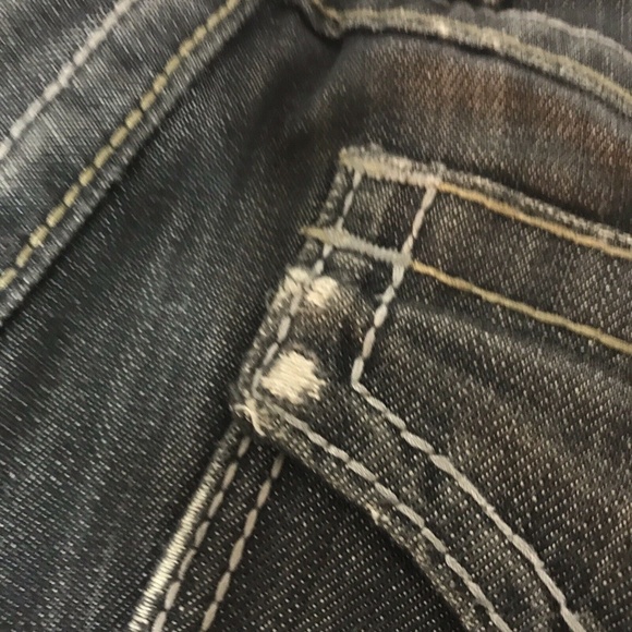 Rock Revival SR-07 Straight Bootcut Jeans Grey - Picture 7 of 11